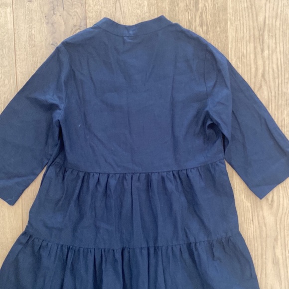 Celtic & Co. Linen Knee Length Swing Dress - Picture 11 of 12